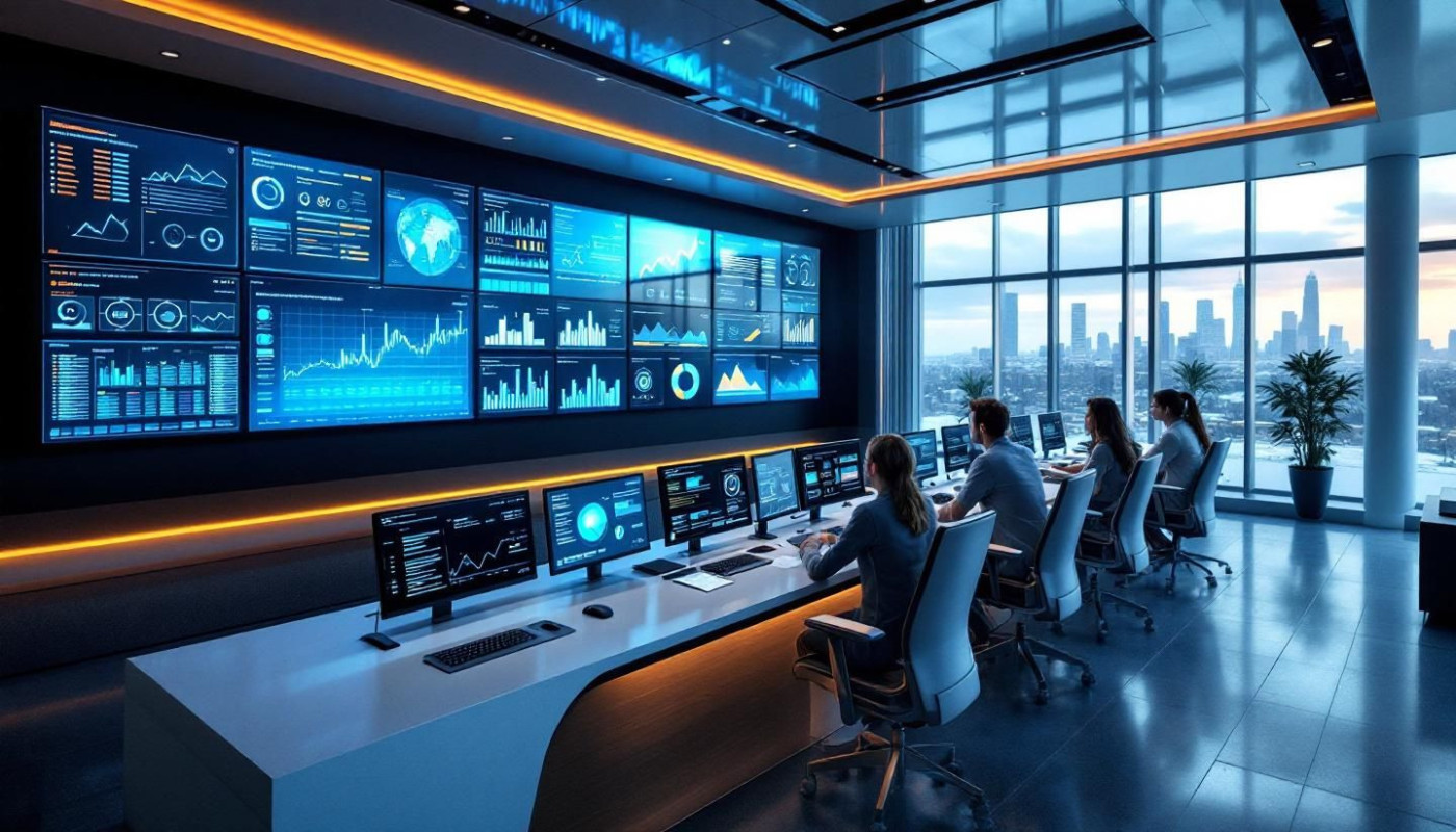Optimisation des processus décisionnels grâce aux salles de contrôle modernes